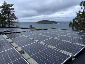 Solar Panels installed by Collins Electric, Qualicum Beach Electrians